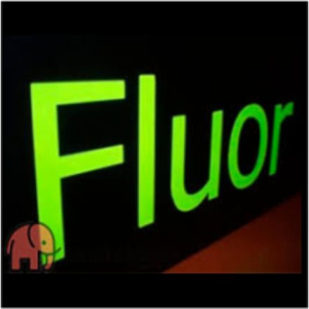 Dekorálás fluor fóliával