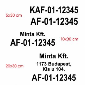 FUVAROZÓI ENGEDÉLYSZÁM MATRICA (háttér nélkül)