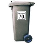 Házszámtábla készítése