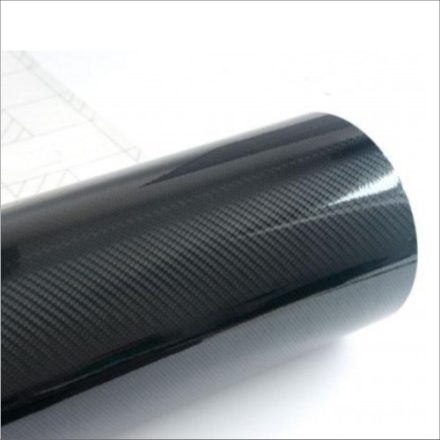 Prémium 3D fekete karbon fólia nyújtható