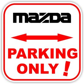 Parking only, közlekedési tábla