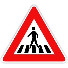 Behajtani tilos KRESZ tábla