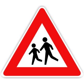 Behajtani tilos KRESZ tábla