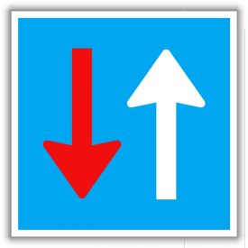 Behajtani tilos KRESZ tábla