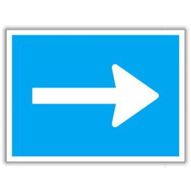 Kötelező haladási irány, közlekedési tábla