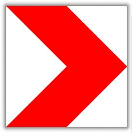 Terelő út, KRESZ tábla